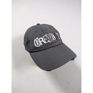 G59 Grey Day Tour Hat Suicide Boys Adjustable Distressed Grey Black Strap Back